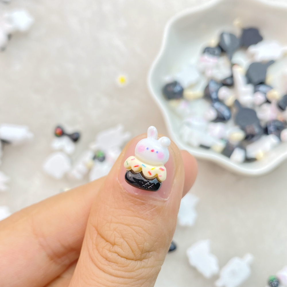20Pcs Mixed Nail Art Resin Car - Art Craft Rabbit recension och pris