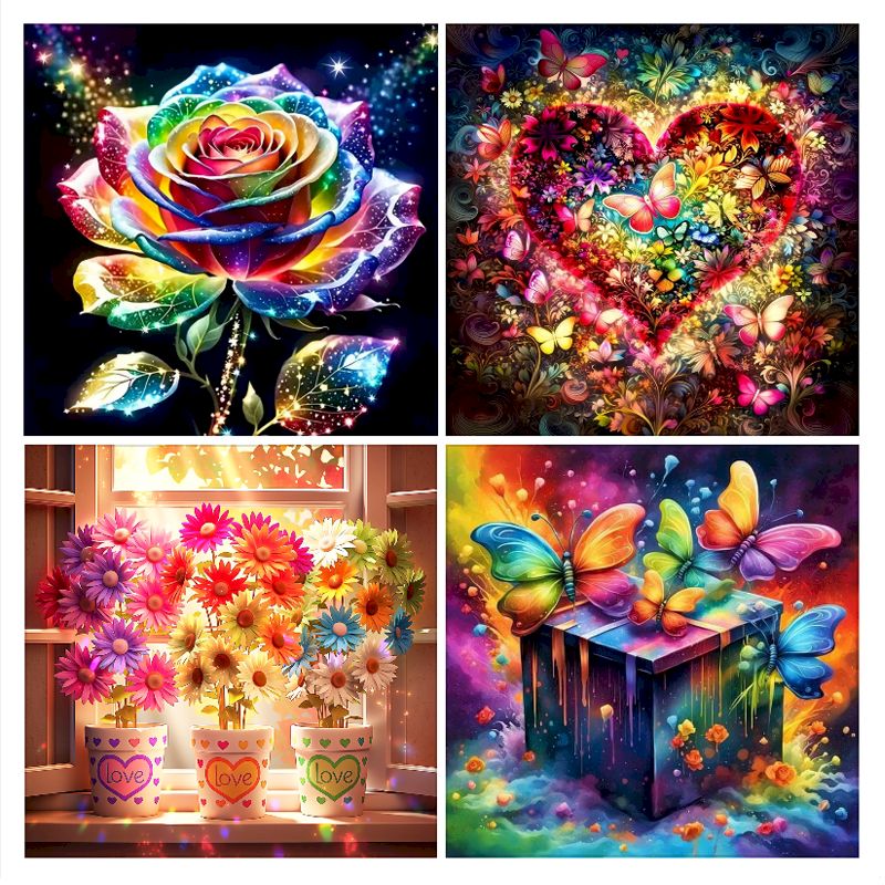 SDOYUNO DIY 5D Diamond Paintin - Art Craft Ideas With Paper recension och pris