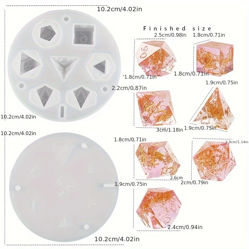 1setsilicone resin die molds ， - Art Craft Model recension och pris