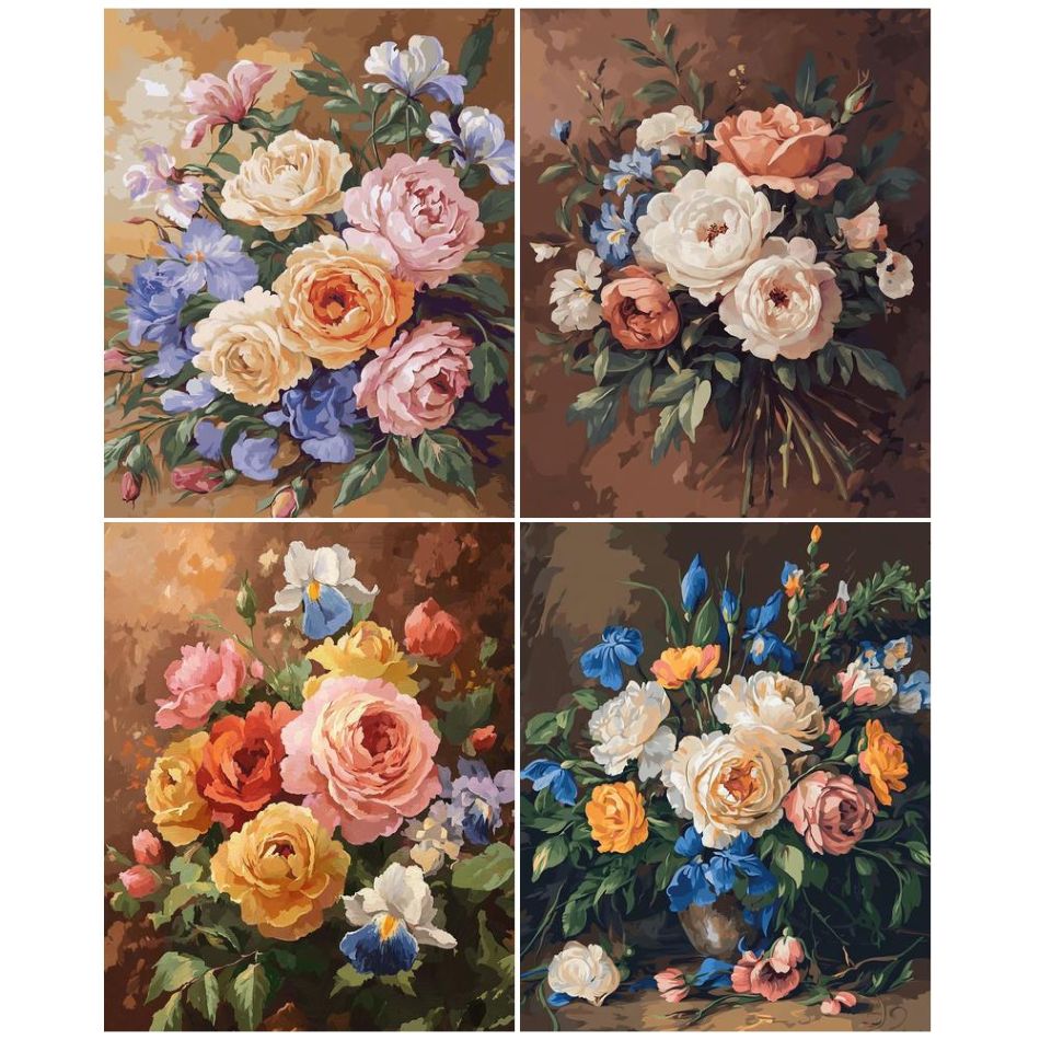 CHENISTORY Flower 5d Diamond P - Art Craft Idea recension och pris