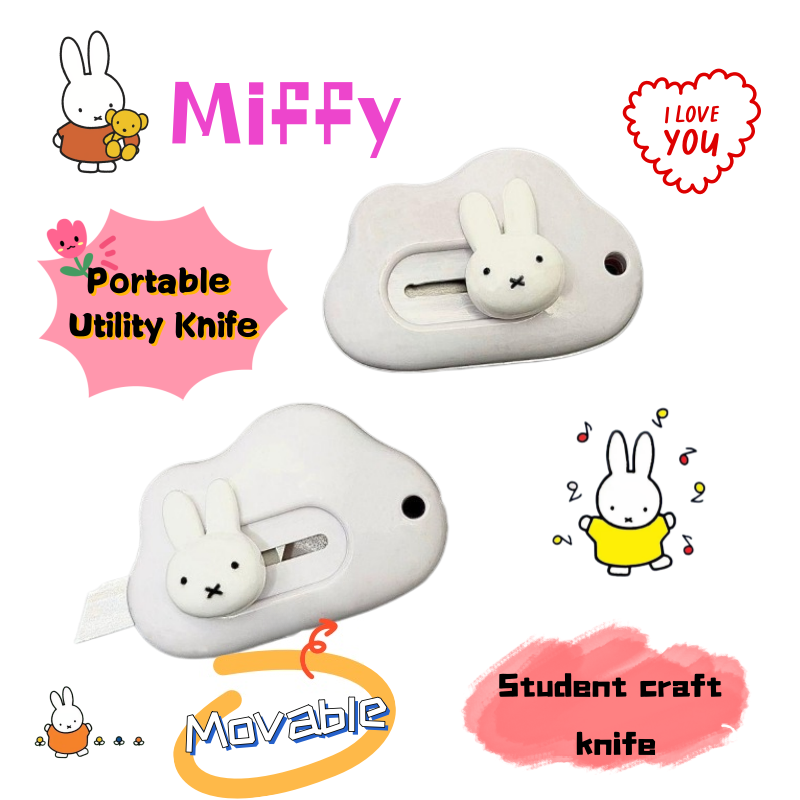 Miffy rabbit art knife creativ - Origami Paper Set recension och pris