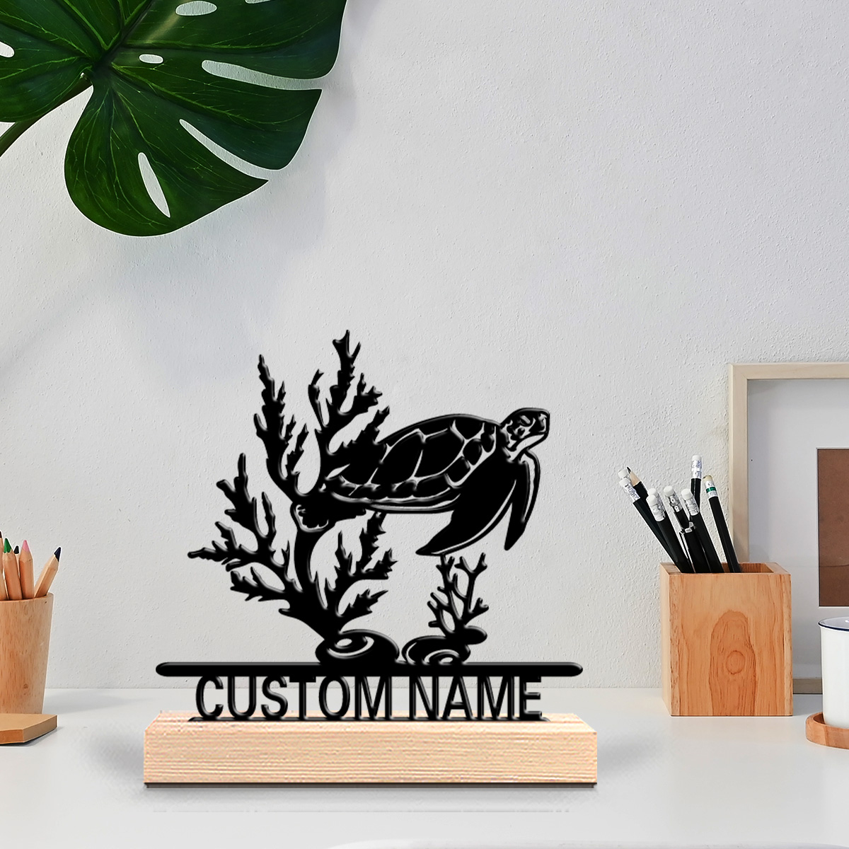 1pc Abstract Sea turtle Custom - Art Craft & Architecture recension och pris
