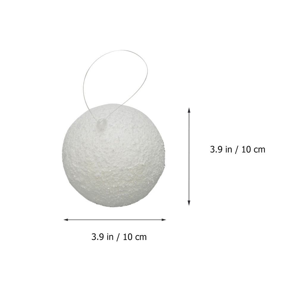 6Pcs White Xmas Set Dense Craf - Art Craft Tree recension och pris
