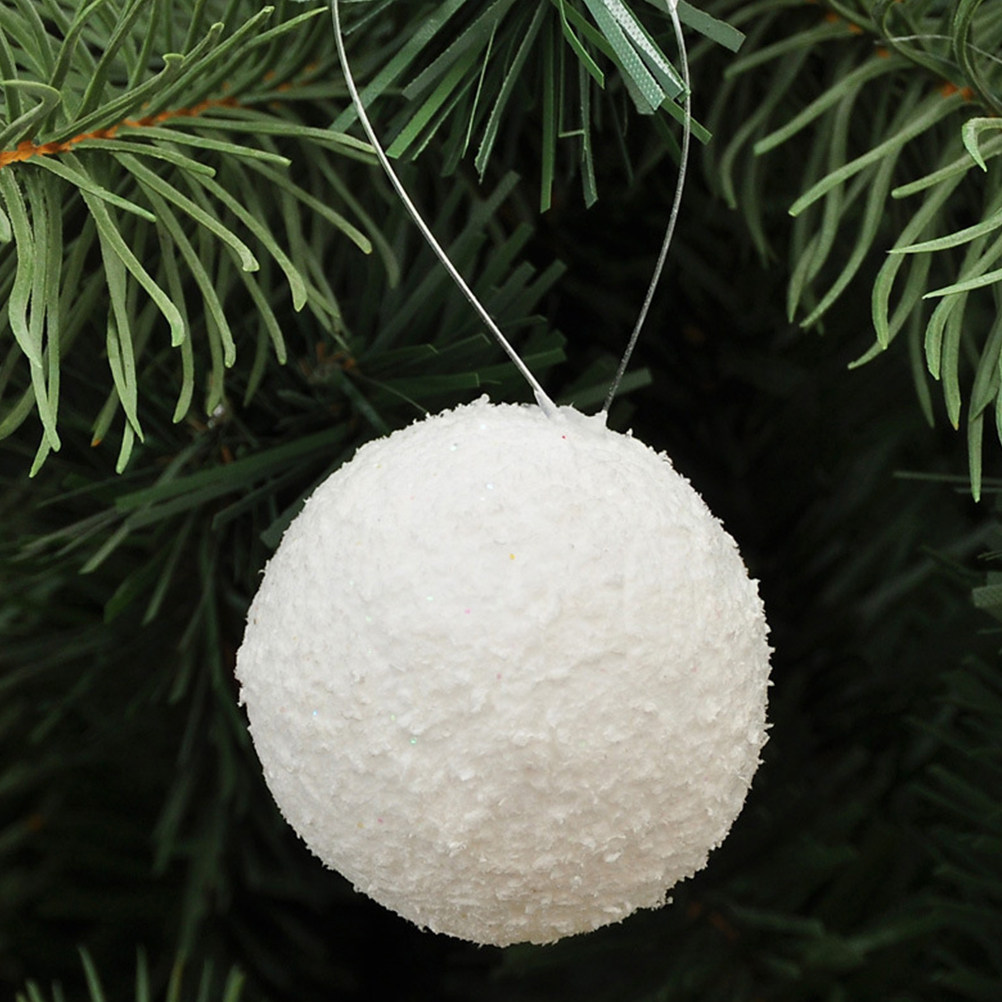 6Pcs White Xmas Set Dense Craf - Art Craft Tree recension och pris