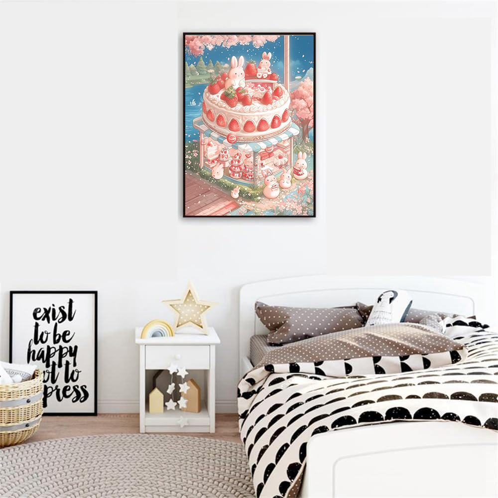 5D Diamond Painting Kits Food  - Art Craft Rabbit recension och pris