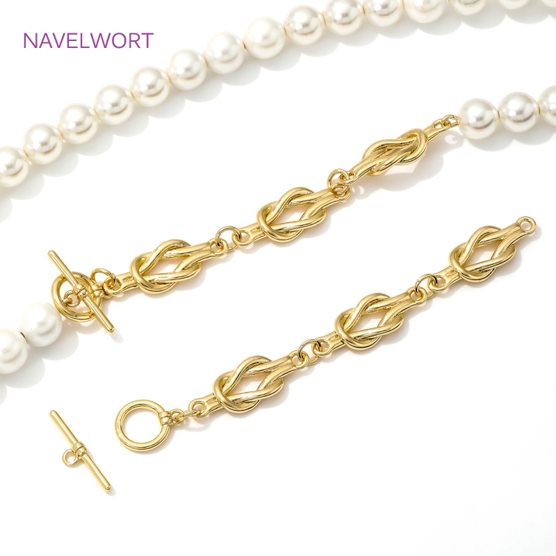 18K Gold Plated OT Clasps Togg - Art Craft Ideas recension och pris