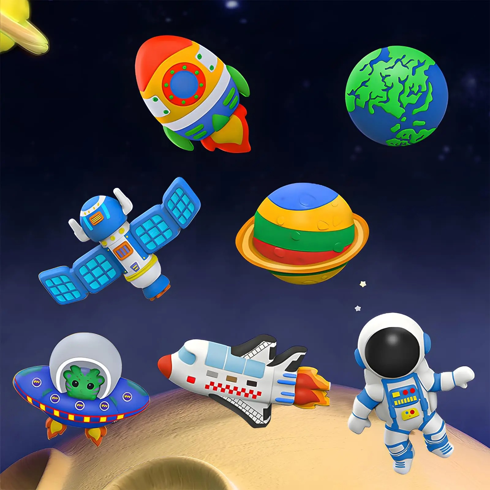 Space DIY Gypsum Kit for Kids  - Art Craft Kits For Kids recension och pris
