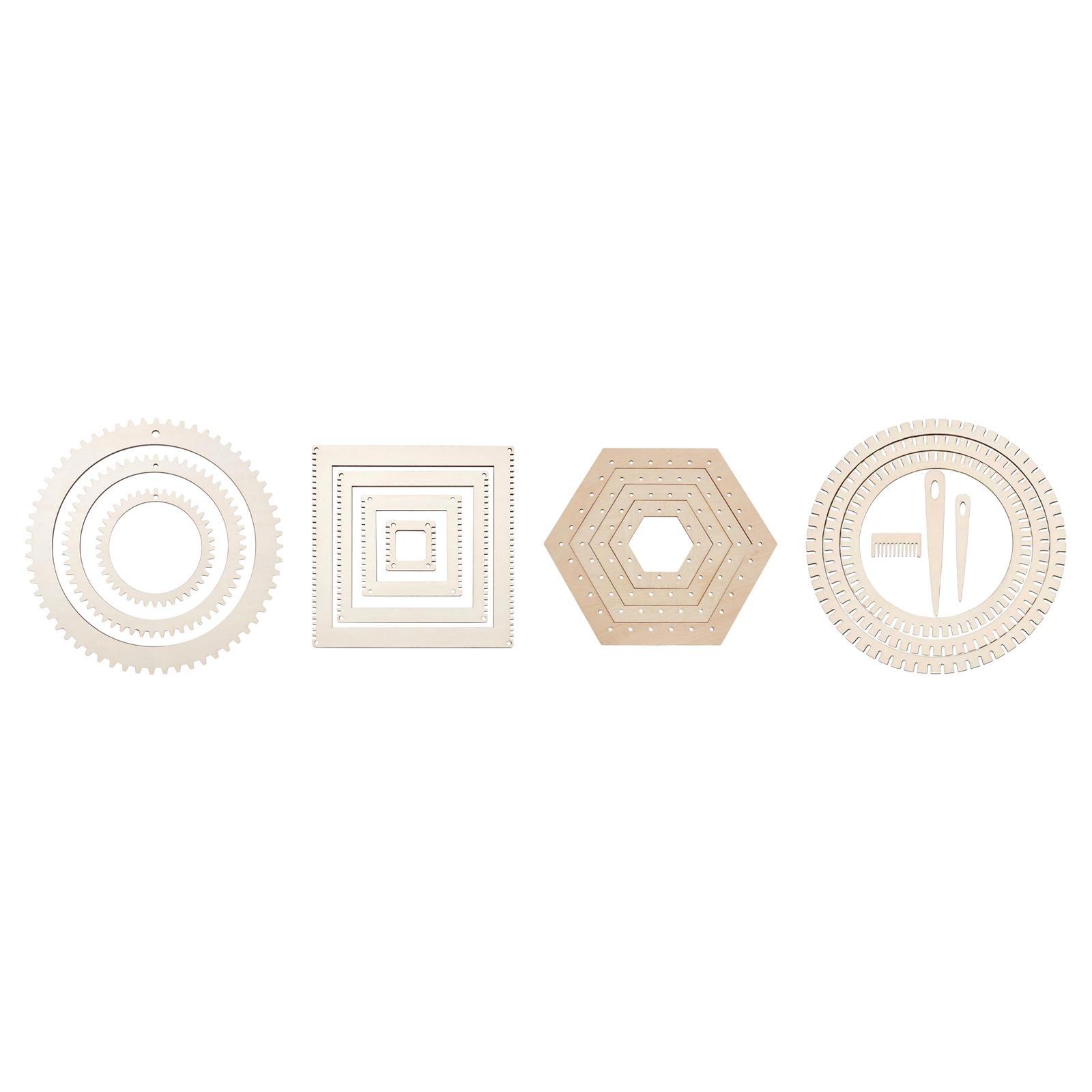 Wooden Weaving Looms Kit DIY C - Art Craft Kits For Kids recension och pris