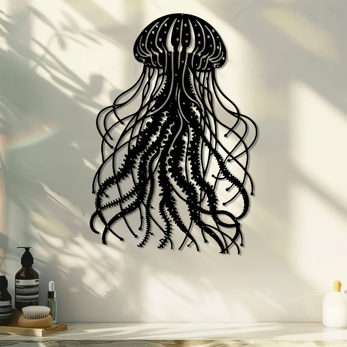 CIFBUY Metal Wall Art Jellyfis - Art Craft Jellyfish recension och pris