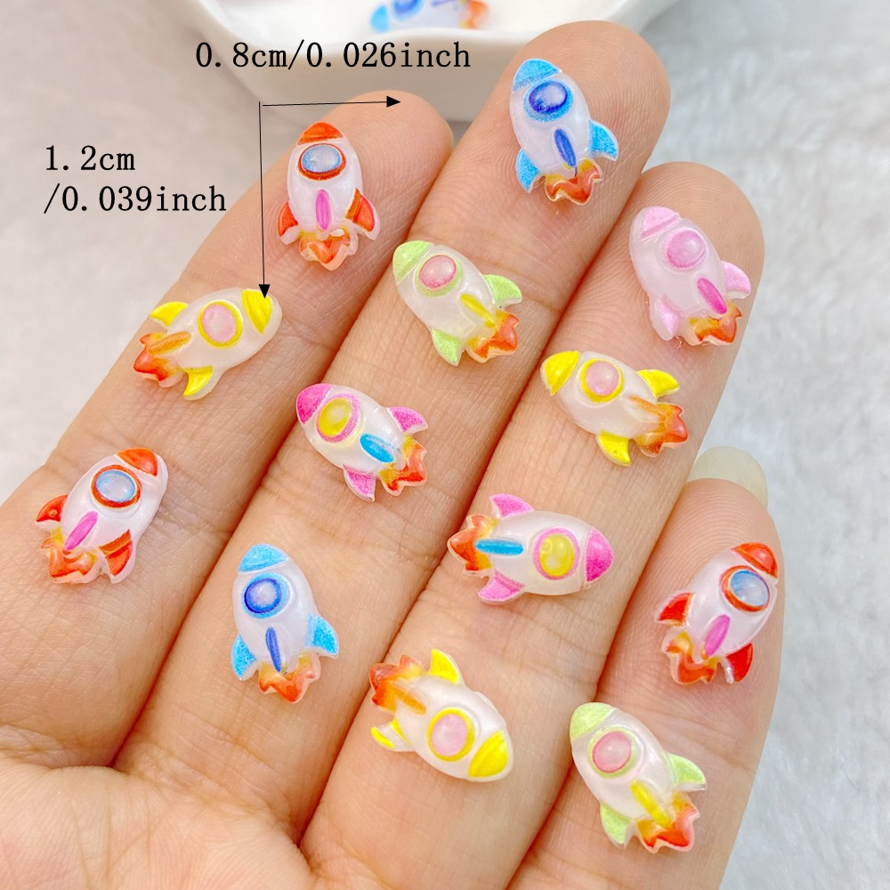 50Pcs New Mixed Nail Art Resin - Art And Craft Rocket recension och pris