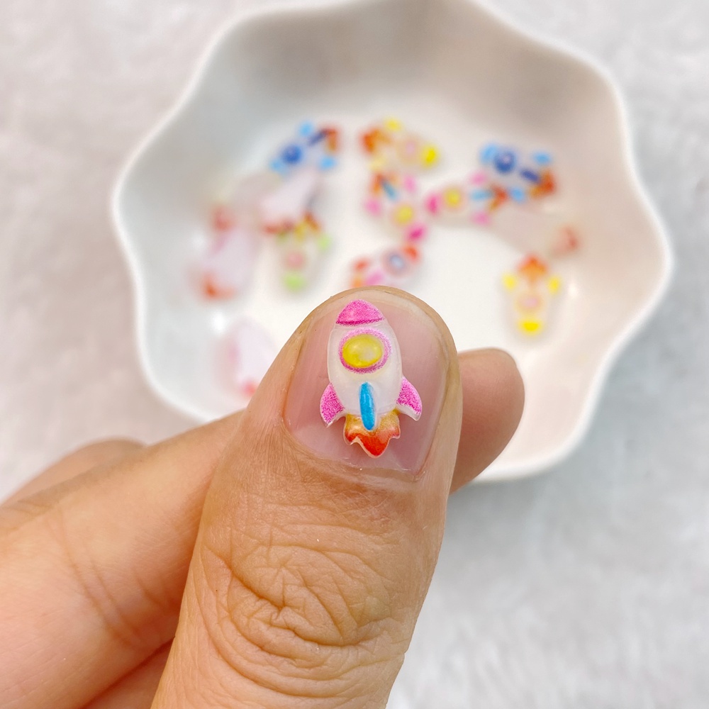 50Pcs New Mixed Nail Art Resin - Art And Craft Rocket recension och pris