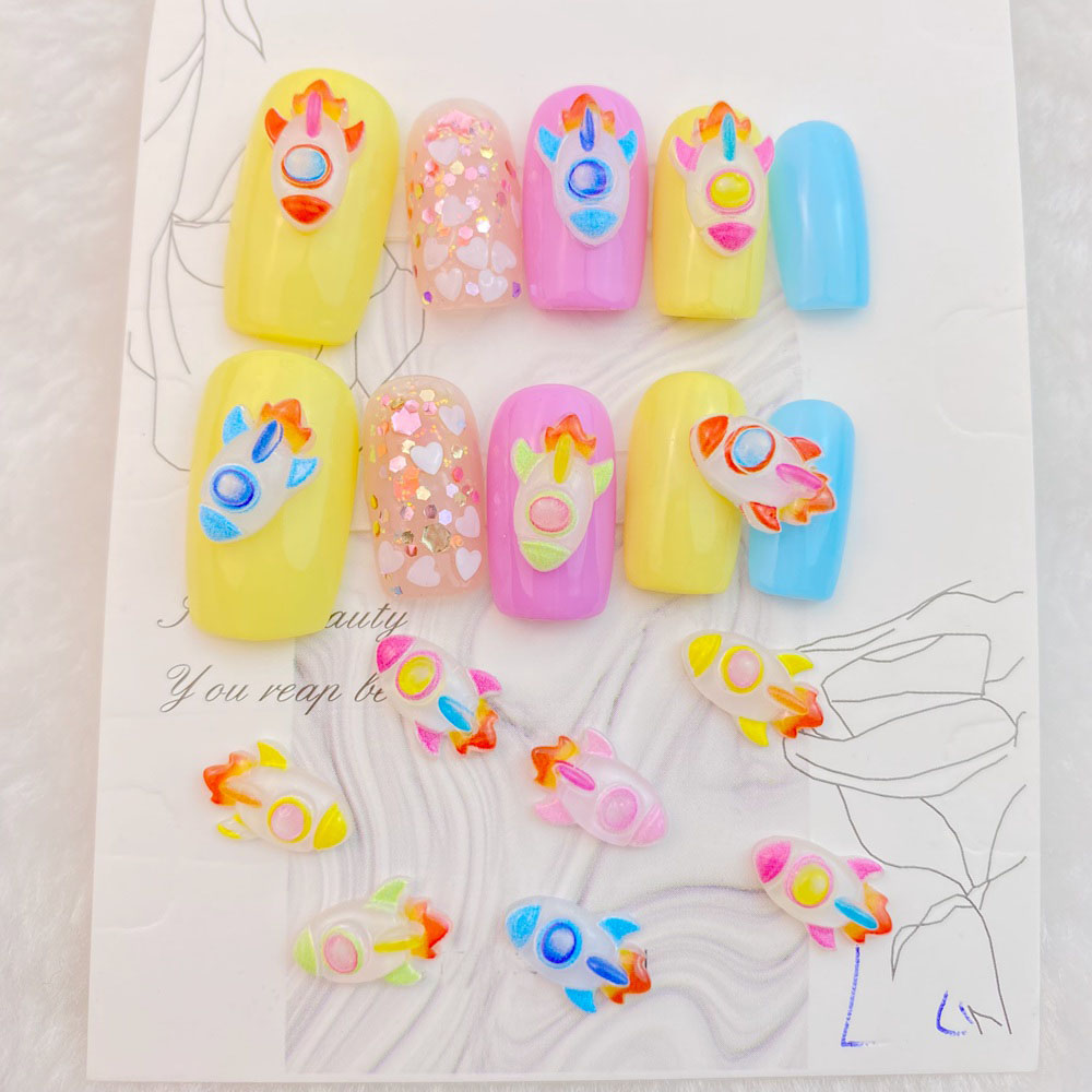 50Pcs New Mixed Nail Art Resin - Art And Craft Rocket recension och pris