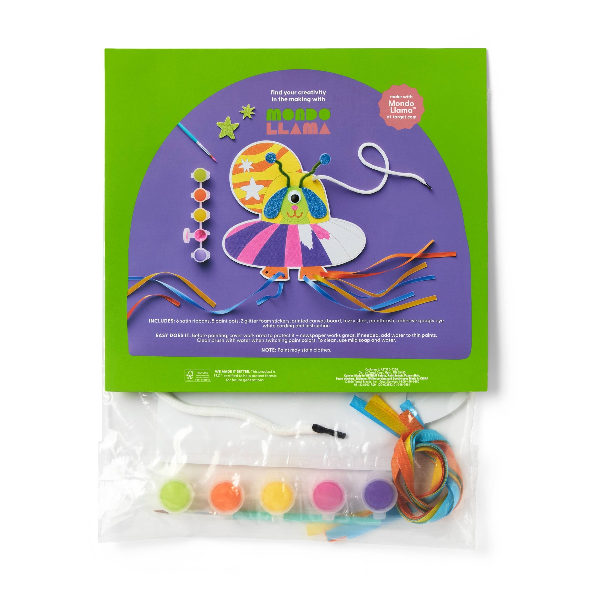 Space Dog Canvas Painting Craf - Art Craft Kits For Kids recension och pris