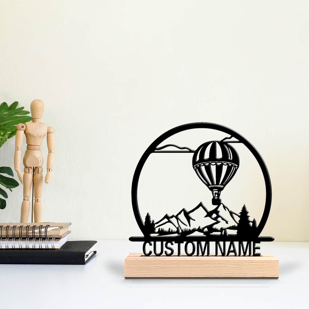 1pc Hot air balloon Customized - Art Craft & Architecture recension och pris