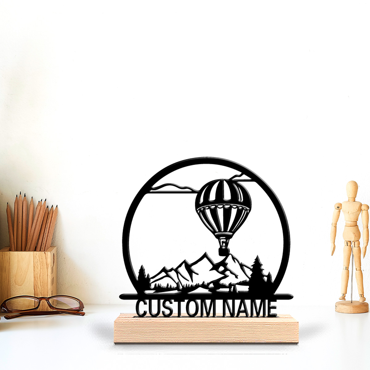 1pc Hot air balloon Customized - Art Craft & Architecture recension och pris