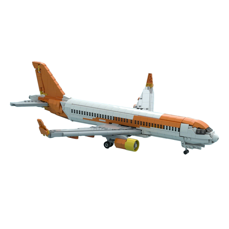 1100pcs MOC Easy Jet Airbuss A - Art Craft Idea recension och pris
