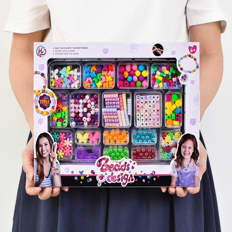 Girls DIY Bead Set Jewelry Mak - Art Craft Kits For Kids recension och pris