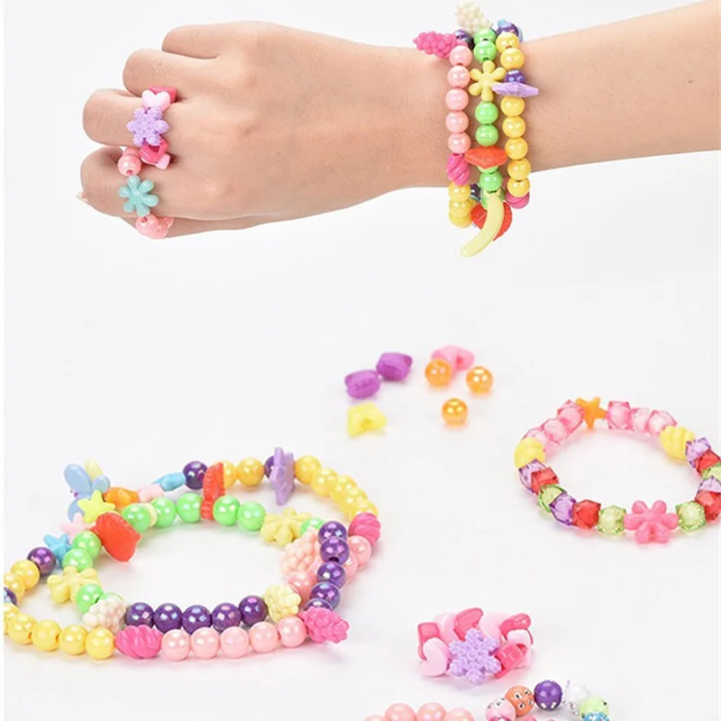 Girls DIY Bead Set Jewelry Mak - Art Craft Kits For Kids recension och pris
