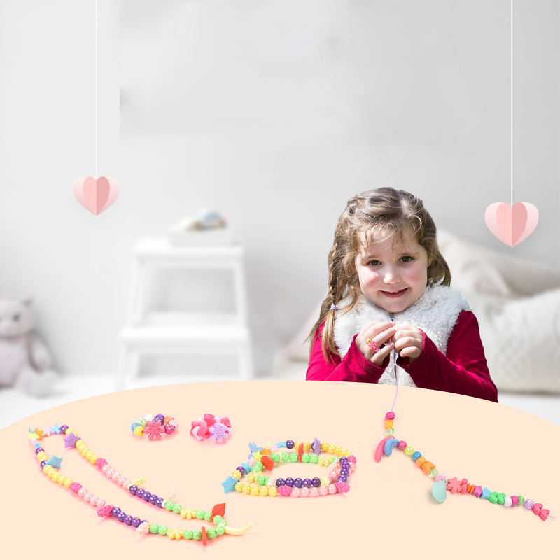 Girls DIY Bead Set Jewelry Mak - Art Craft Kits For Kids recension och pris