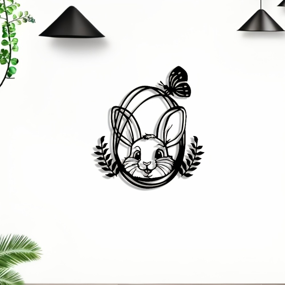 CIFBUY Metal Wall Art Bohemian - Art Craft Rabbit recension och pris