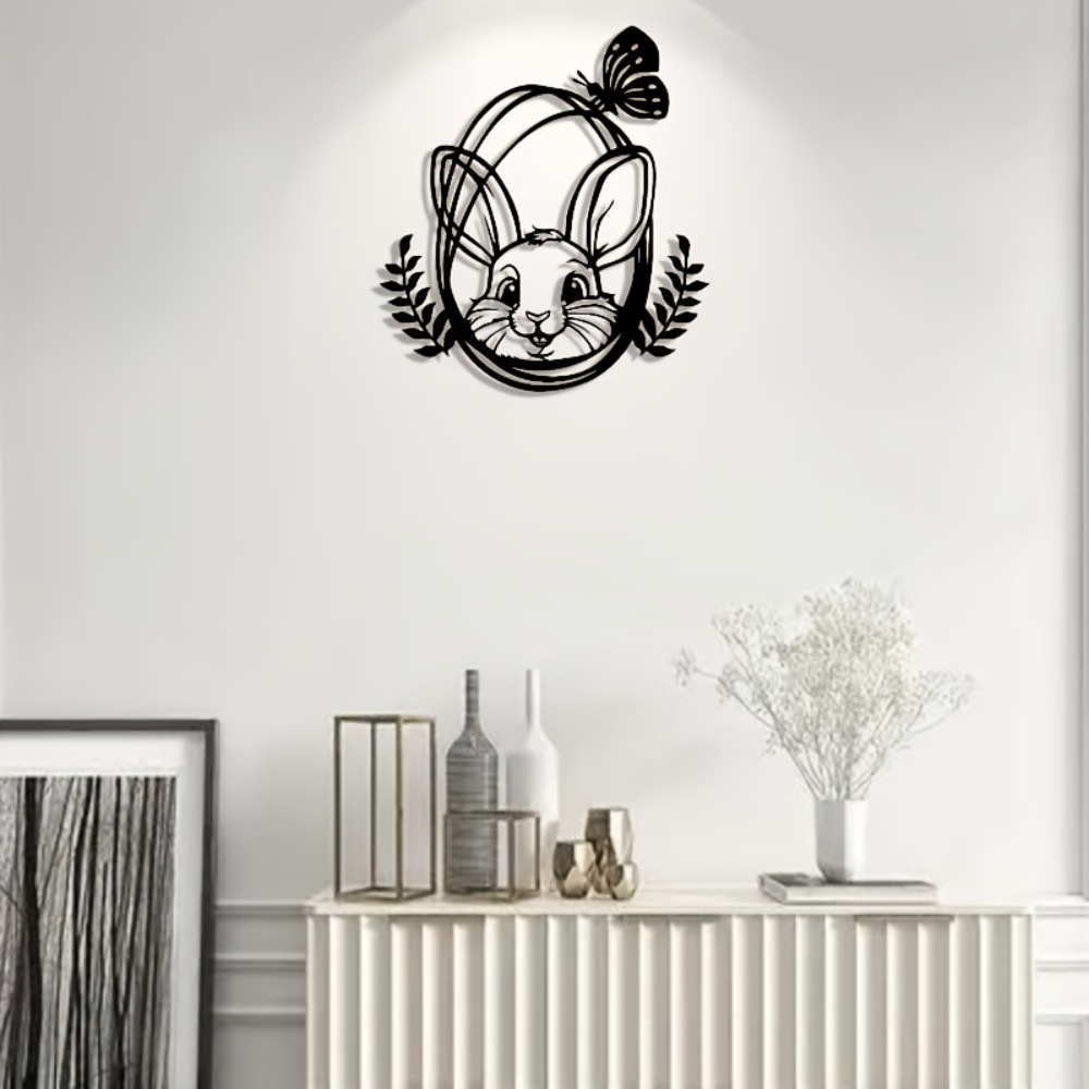 CIFBUY Metal Wall Art Bohemian - Art Craft Rabbit recension och pris