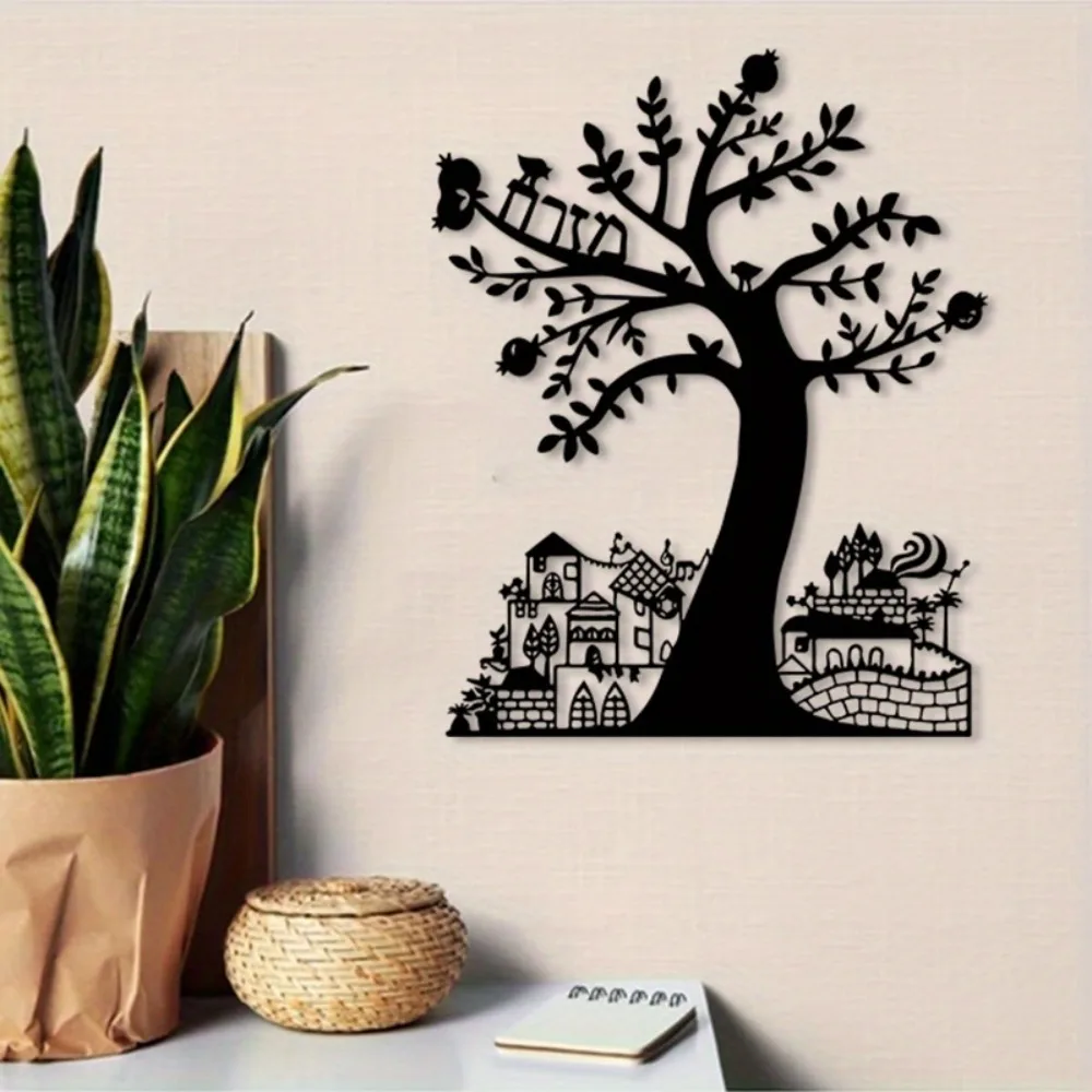 CIFBUY Metal Wall Art Pomegran - Art Craft & Architecture recension och pris