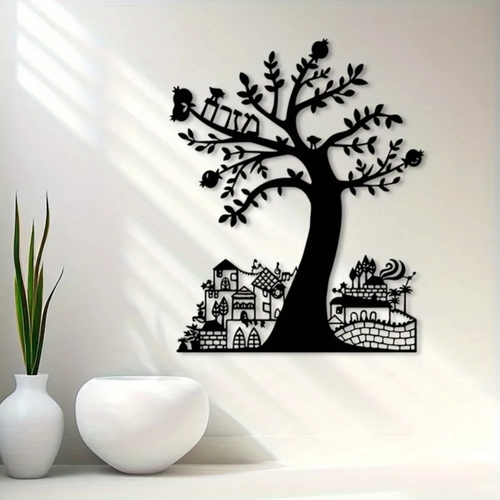CIFBUY Metal Wall Art Pomegran - Art Craft & Architecture recension och pris