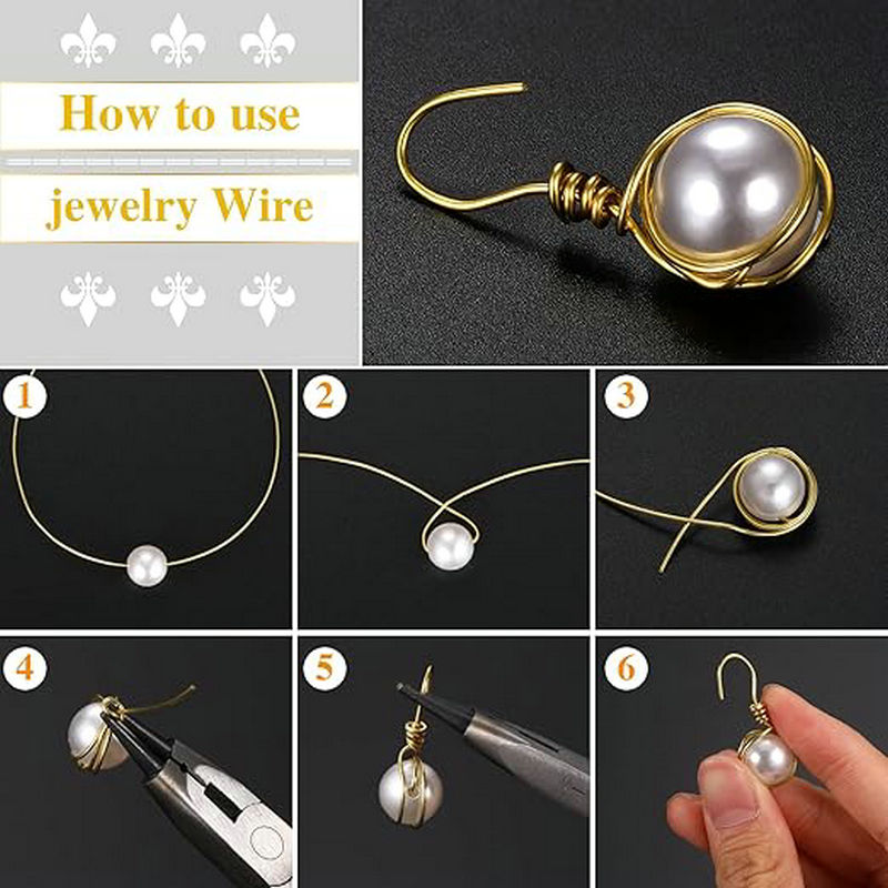0.3-1.0mm Jewelry Copper Wire  - Art Craft Ideas recension och pris