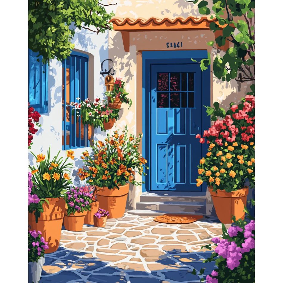 RUOPOTY The Blue Door Diamond  - Art Craft Ideas With Paper recension och pris