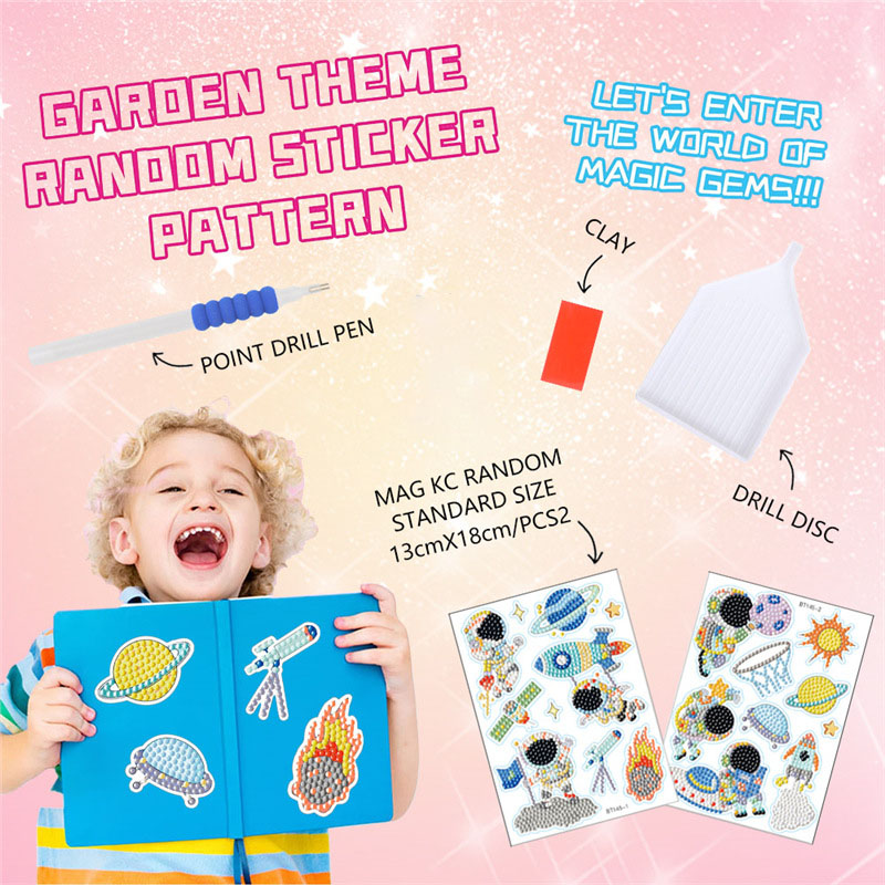 Space Diamond Art Kit For Kids - Art And Craft Rocket recension och pris