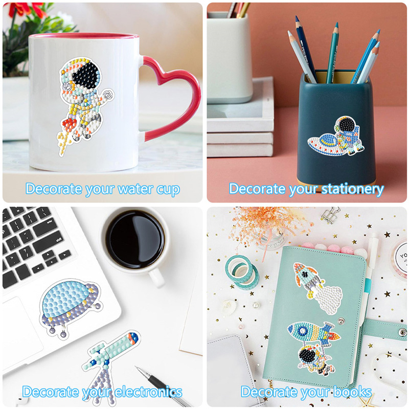 Space Diamond Art Kit For Kids - Art And Craft Rocket recension och pris
