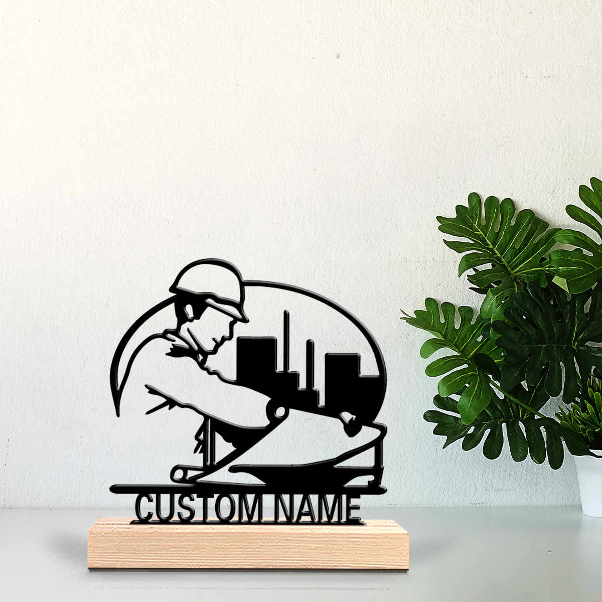 1pc construction worker Custom - Art Craft & Architecture recension och pris