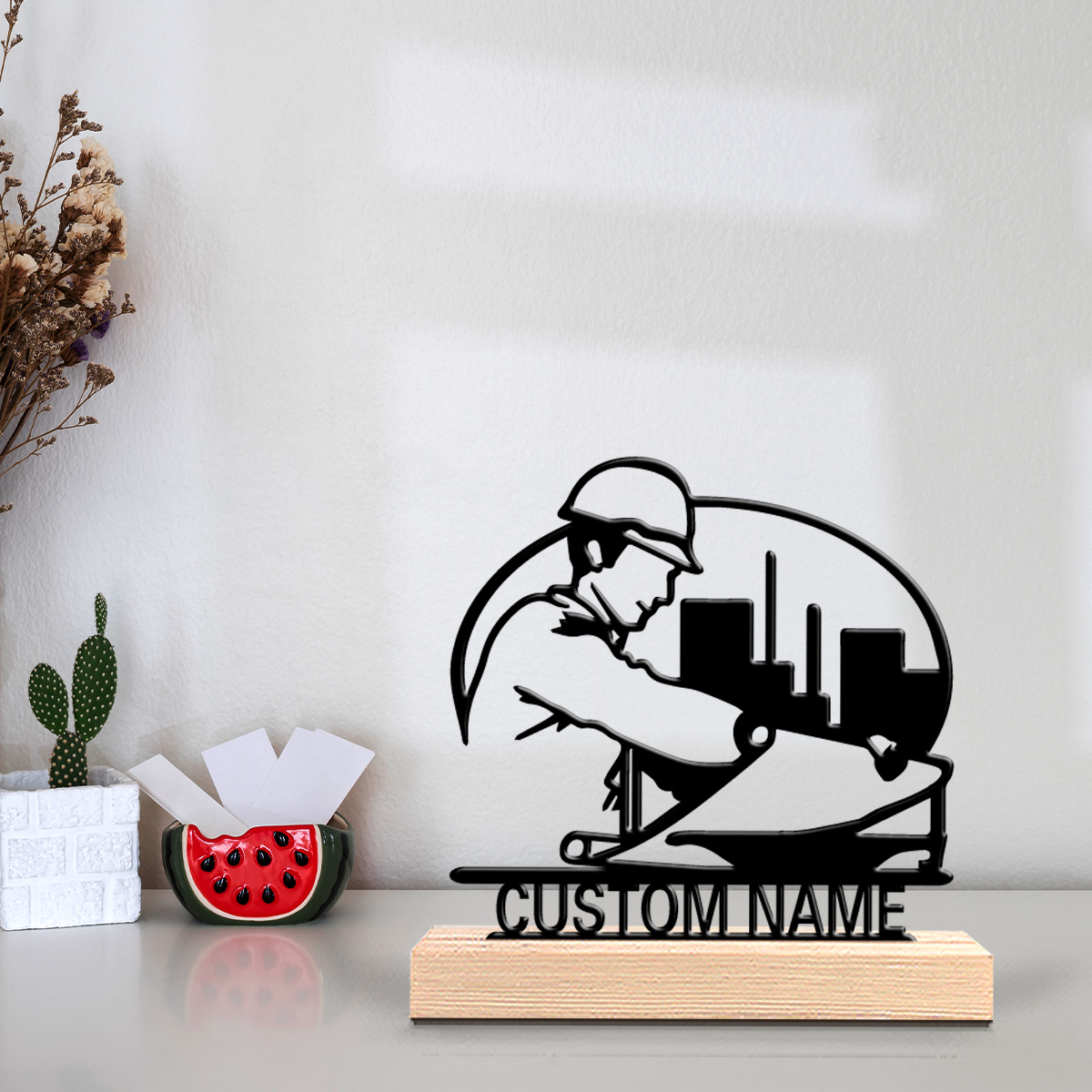 1pc construction worker Custom - Art Craft & Architecture recension och pris