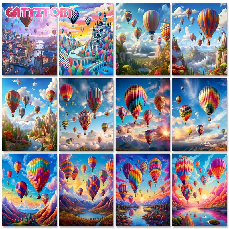 GATYZTORY Hot Air Balloon Diam - Art Craft Ideas With Paper recension och pris