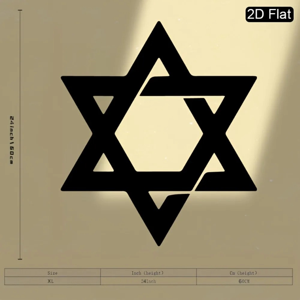 CIFBUY Iron Wall Art Star of D - Art & Craft Teacher recension och pris