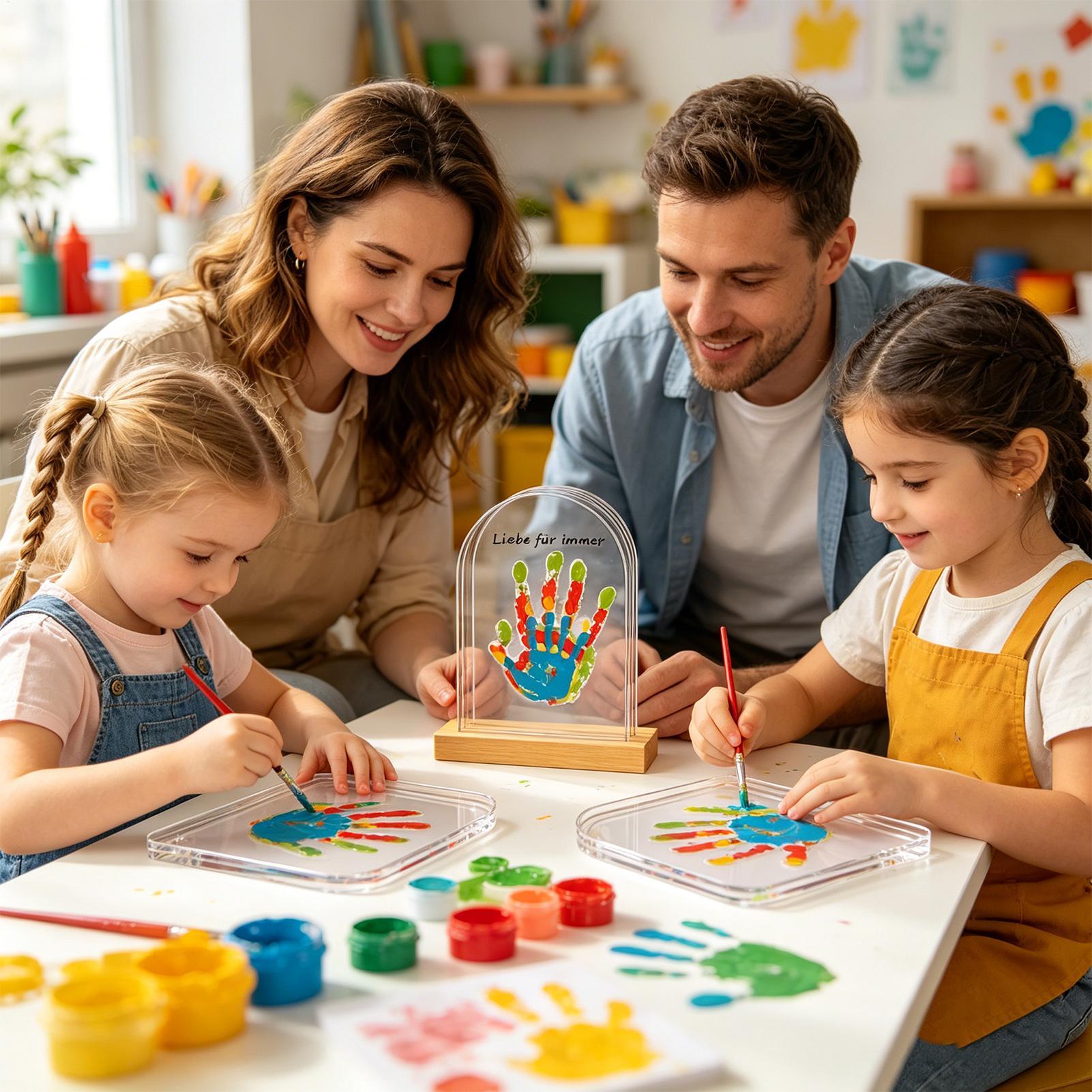 Family Handprint Kit with Ligh - Art Craft Kits For Kids recension och pris