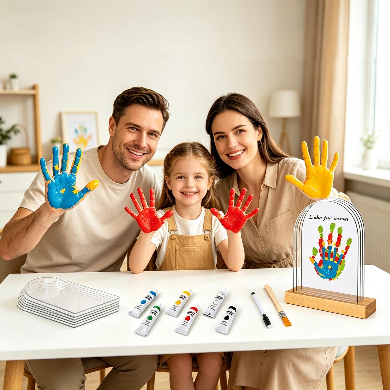 Family Handprint Kit with Ligh - Art Craft Kits For Kids recension och pris