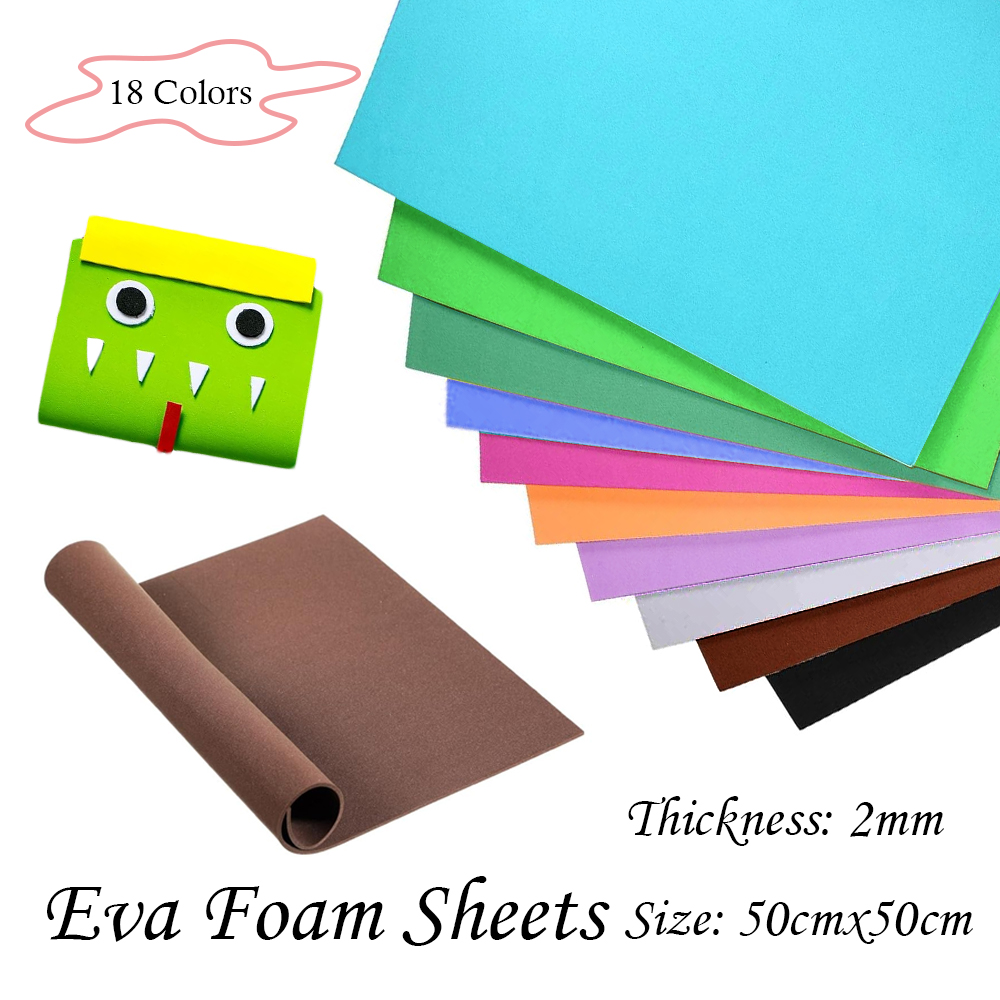 18 Colors 2mm Thick Colorful   - Art Craft Birthday Party recension och pris