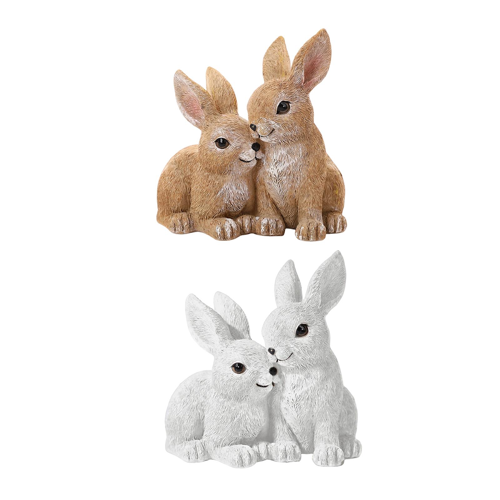 Rabbit Statue Easter Decoratio - Art Craft Rabbit recension och pris