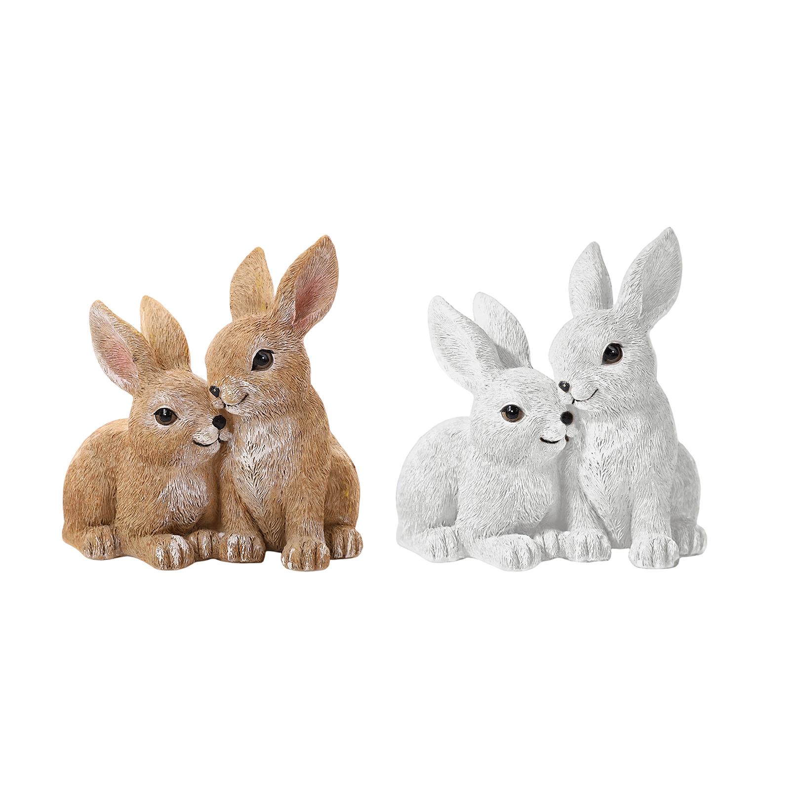 Rabbit Statue Easter Decoratio - Art Craft Rabbit recension och pris