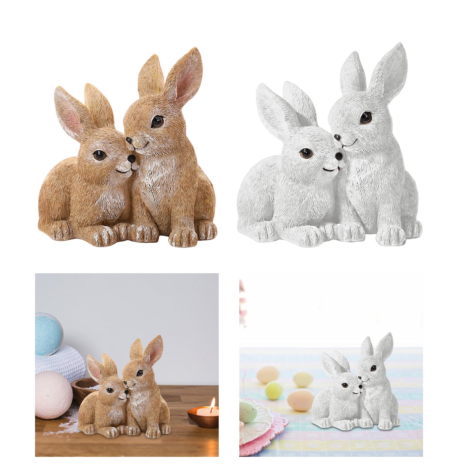 Rabbit Statue Easter Decoratio - Art Craft Rabbit recension och pris