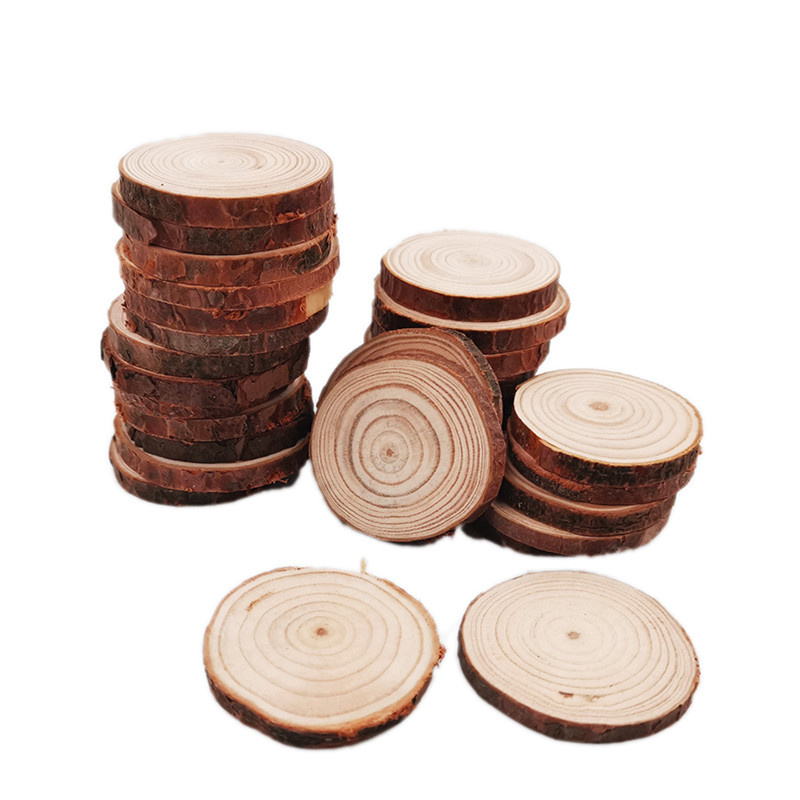 Unfinished Wood Slices Discs C - Art Craft Tree recension och pris