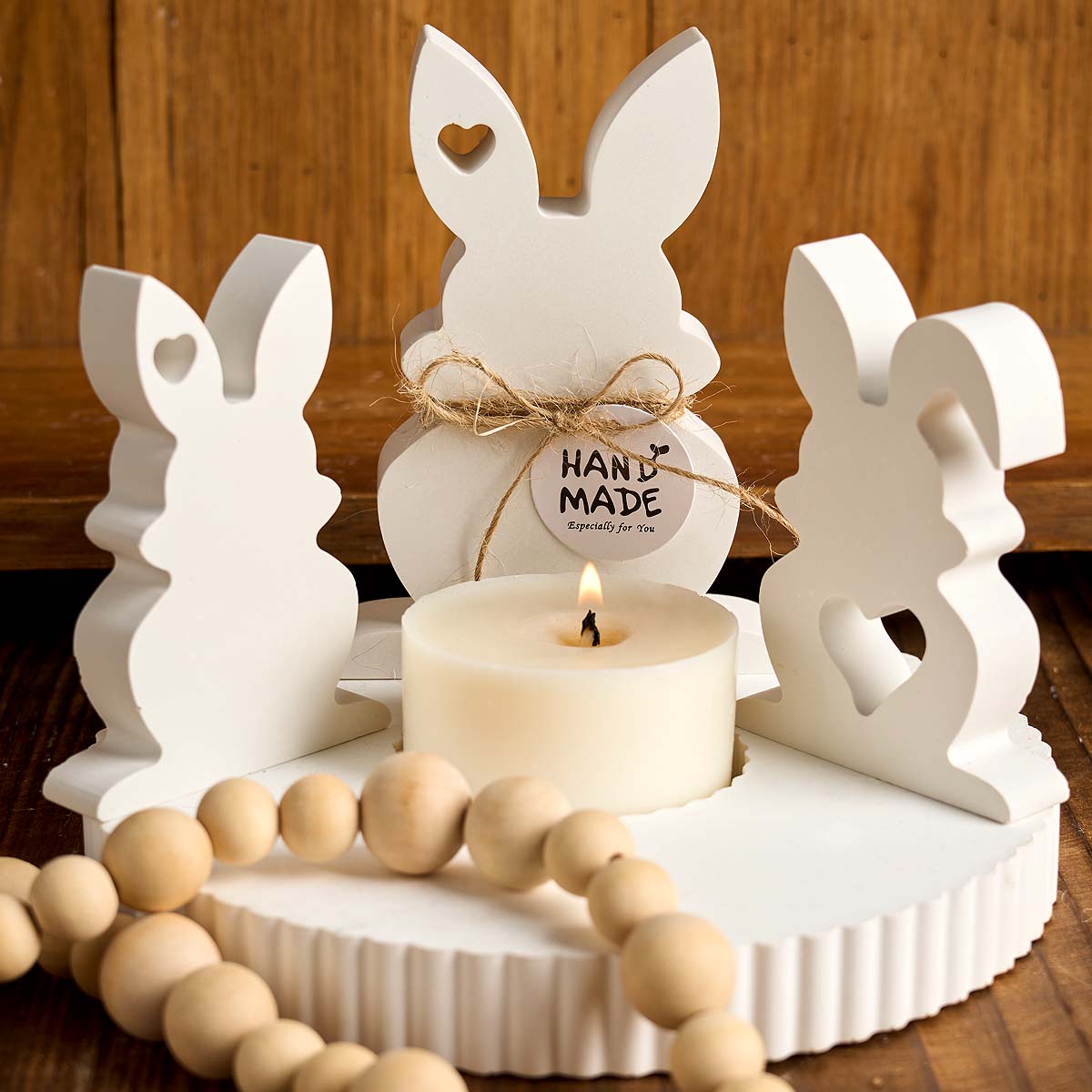 3D Heart Rabbit Silicone Candl - Art Craft Rabbit recension och pris