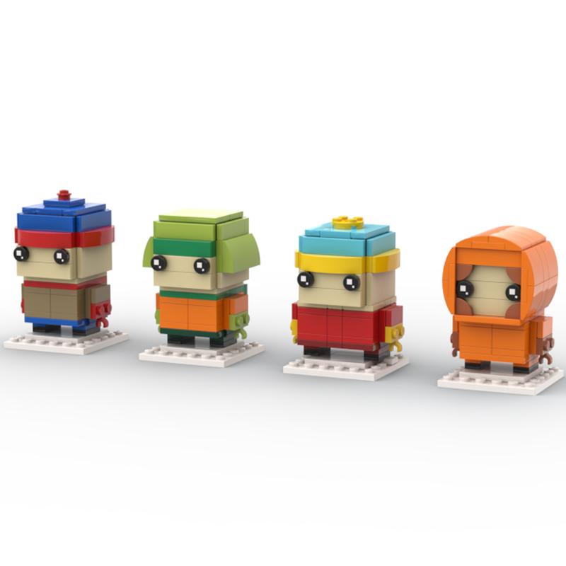 336pcs MOC South Park BrickHea - Art Craft Idea recension och pris