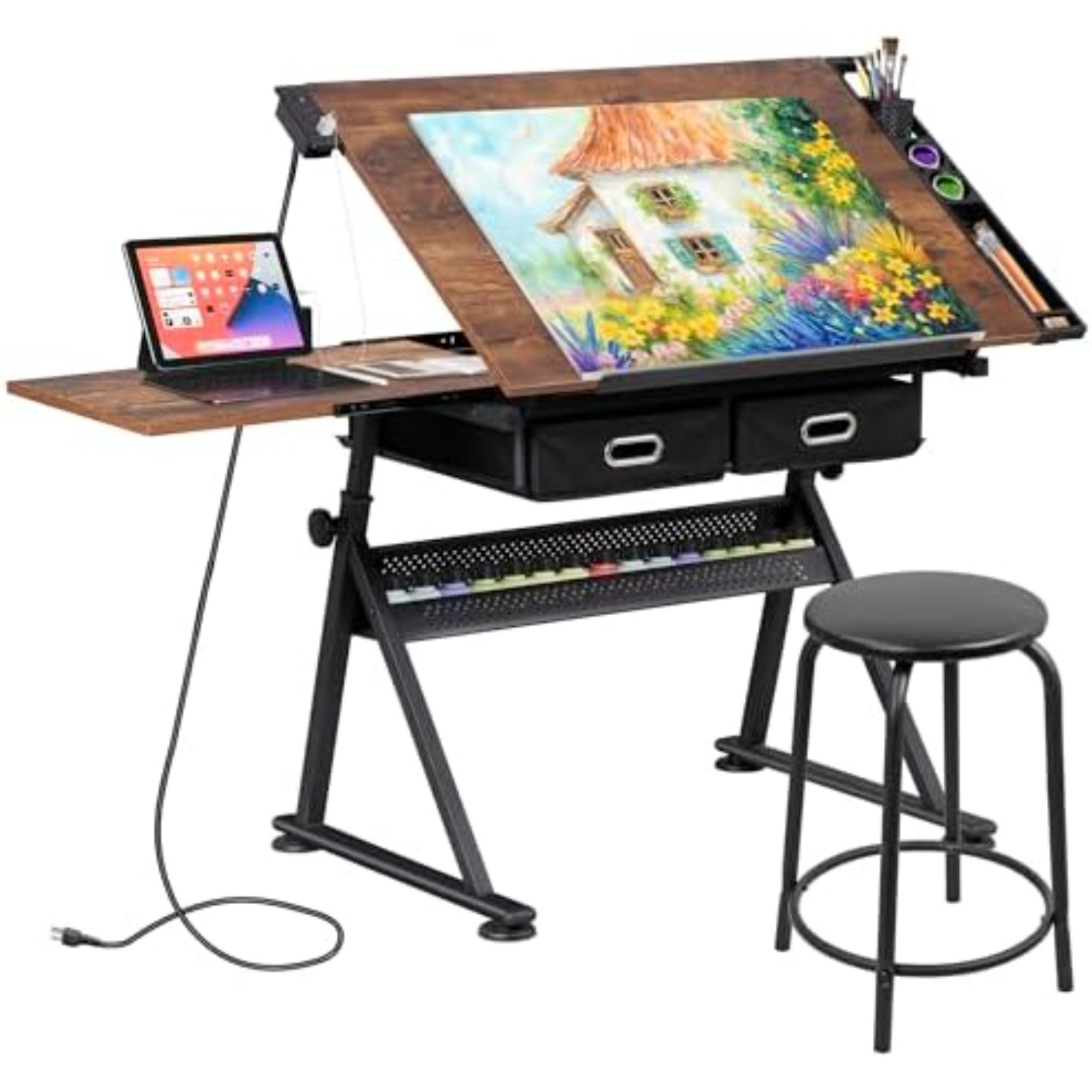 Adjustable Drafting Table with - Art Craft & Architecture recension och pris