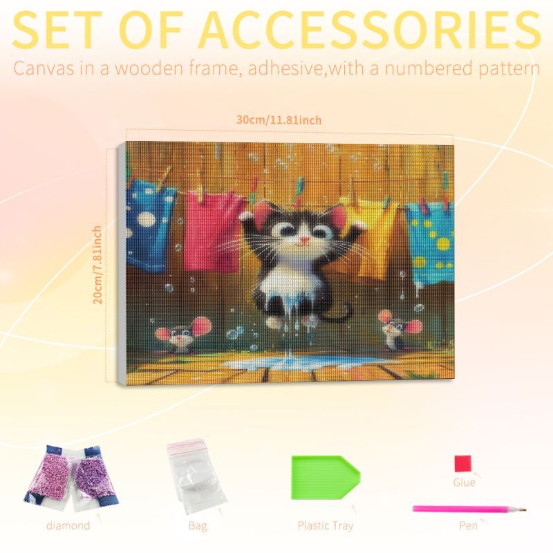 PhotoCustom Mouse 5d Diamond P - Art Craft Idea recension och pris