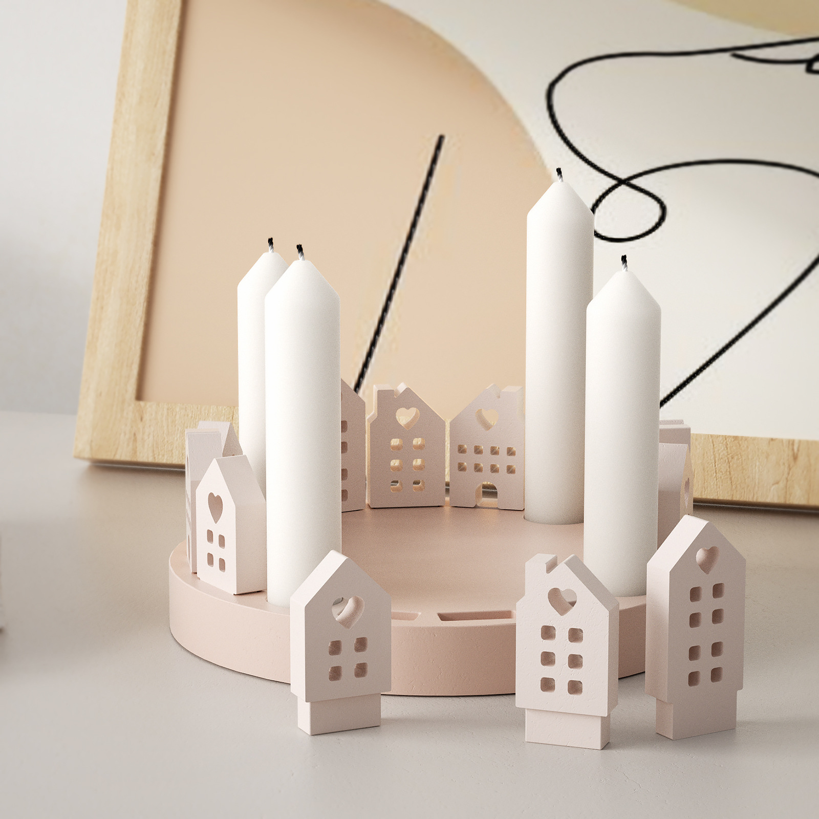 Hollow House Rabbit Candle Hol - Art Craft Rabbit recension och pris