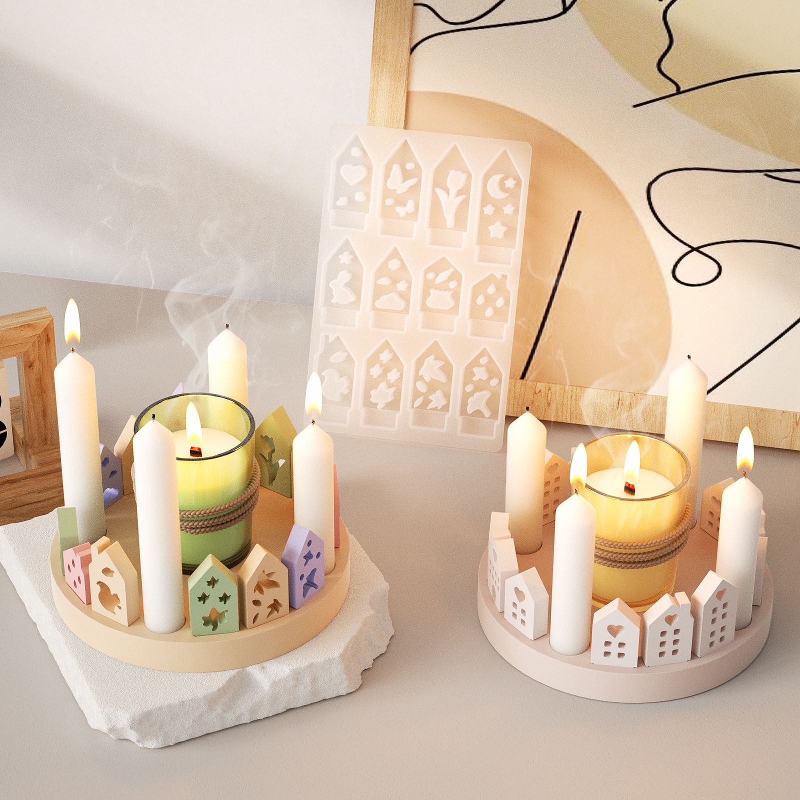 Hollow House Rabbit Candle Hol - Art Craft Rabbit recension och pris