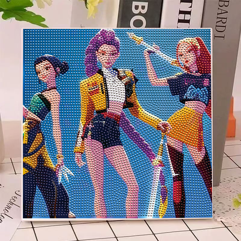 Anime Hunters Gilrs Lumi Mila  - Art Craft Model recension och pris