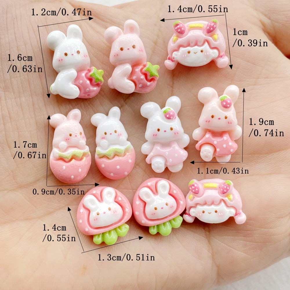 30pcs Resin Colorful Mini Cart - Art Craft Rabbit recension och pris